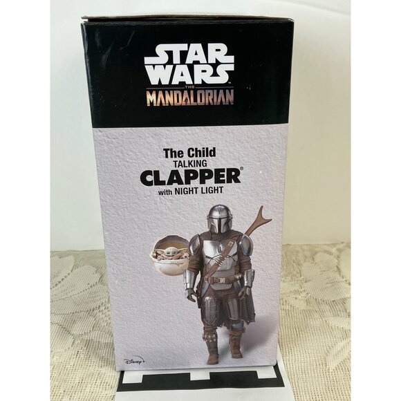 Star Wars The Mandalorian The Child Talking Clapper with Night Light Brand New - Picture 5 of 7